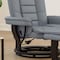 Flash Furniture Bali Contemporary Multi-Position Recliner with Horizontal Stitching and Ottoman BT-7818-GY-GG - alternate 4